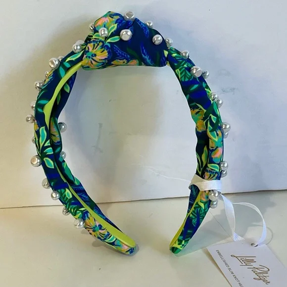 LILLY PULITZER “The Hottest Spot” belt bag & headband NWT, plus gift box & bag - Picture 7 of 9